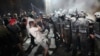 Сцени од протестите во Србија - архивска фотографија