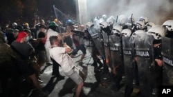 Сцени од протестите во Србија - архивска фотографија