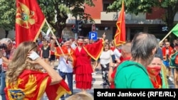 Учесници на претестот во Цетење. 22.08.2021.