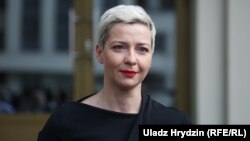 Opozitarja bjelloruse Maria Kolesnikova, e cila u dënua me 11 vjet burgim. 16 qershor 2020.