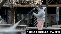 Măsuri de dezinfecție în Italia