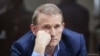 Viktor Medvedciuk, în ședința tribunalului din Kiev, 13 mai 2021