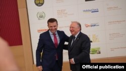 Македонскиот и бугарскиот министер за надворешни работи Бујар Османи и Светлан Стоев, 18.06.2021