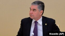 Թուրքմենստանի նախագահ Գուրբանգուլի Բերդիմուհամեդով, հոկտեմբեր, 2019թ.