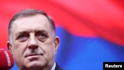 Millorad Dodik, presidenti i entitetit serb të Bosnjës e Hercegovinës.