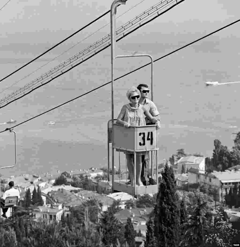 Pushuesit në Jaltë, viti 1968.