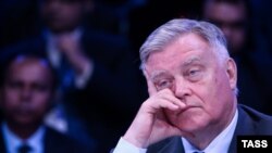 Бывший глава РЖД Владимир Якунин 