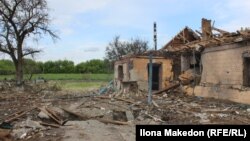 Localitatea Novopavlivka din regiunea Dnipropetrovsk, aproape de linia frontului, sub atacuri constante ale armatei ruse, mai 2025.