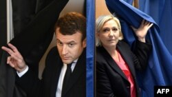 Emmanuel Macron dhe Marine Le Pen