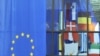 Zastave zemalja EU u Briselu