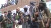 Video grab of a recent gathering of a breakaway Taliban faction in western Afghanistan.