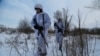 Separatistë pro-rusë në rajonin Donbas, në lindje të Ukrainës.