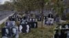 Memorialul dedicat celor executați de KGB pe poligonul de la Butovo lângă Moscova