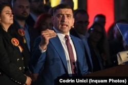 George Simion, președintele AUR, 18 mai 2025.
