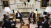 Presidenti amerikan, Donald Trump (djathtas) me kancelarin gjerman, Friedrich Merz gjatë takimit të zhvilluar më 5 qershor në Shtëpinë e Bardhë.