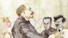 Ю.К. Арцыбушев. Наброски портретов революционных лидеров. 1917 год
