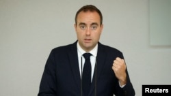 Ministrul francez al Apărării, Sebastien Lecornu
