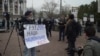 Цензура и задержания на антивоенном митинге в Москве