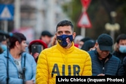 George Simion, co-președinte AUR.