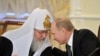 Vladimir Putin și patriarhul Kirill, 8 februarie 2012