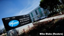 A Pfizer laboratóriuma Kaliforniában