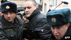 Сергей Удальцов уже привык к своим задержаниям в "Дни гнева" 