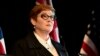 Marise Payne egy konferencián Sydney-ben 2019. augusztus 4-én