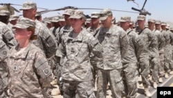 Солдаты США в Афганистане, Кандагар, май 2009 года.