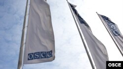 Zastava OEBS-a (Organizacija za evropsku bezbednost i saradnju)