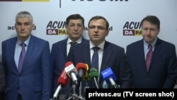Andrei Năstase, conferință de la presă la Chișinău, 5 noiembrie 2019