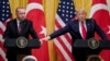 Президент США Дональд Трамп звернувся до президента Туреччини Тайїпа Ердогана під час спільної пресконференції у Білому домі у Вашингтоні, США, 13 листопада 2019 року