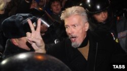 Лидер "Другой России" Эдуард Лимонов