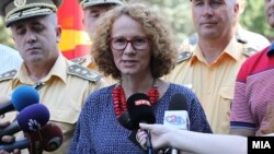 Министерката за одбрана Радмила Шекеринска