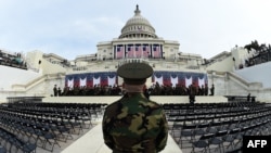 Од подготовките за инаугурацијата на 45 претседател на САД Доналд Трамп, Вашингтон 19.01.2017. 