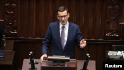 Полскиот премиер Матеуш Моравјецки