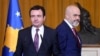 Kryeministri i Shqipërisë, Edi Rama (djathtas) dhe kryeministri i Kosovës, Albin Kurti (majtas).