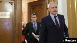Sorin Grindeanu și Liviu Dragnea