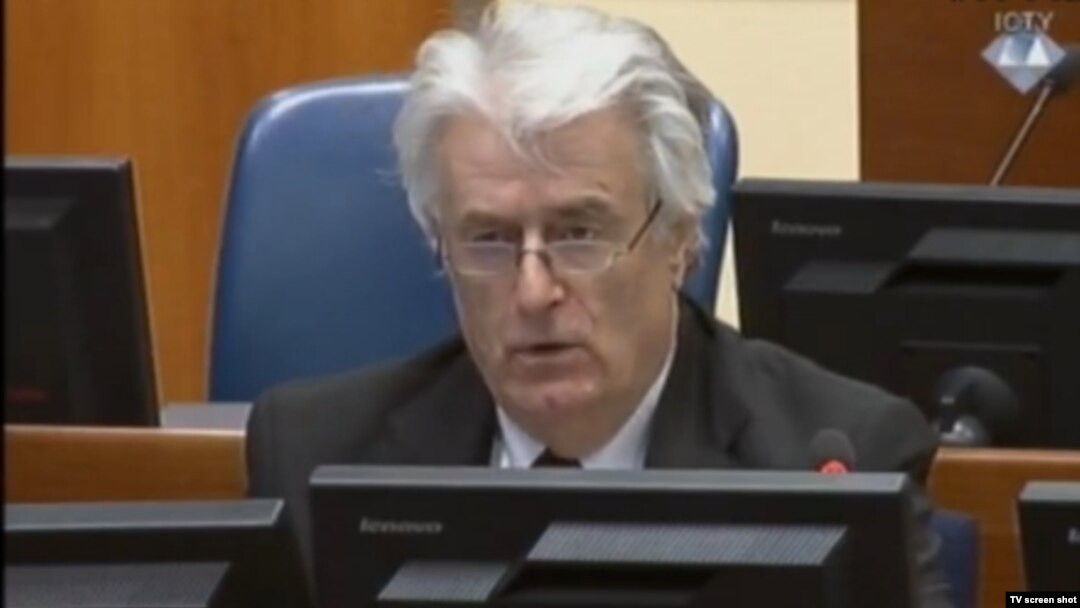 Karadžić u sudnici 1. listopada