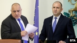 Boiko Borisov, Rumen Radev