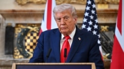 U.S. President Trump makes second state visit to Britain